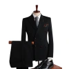 Groom's suit set, men's three-piece set, slim-fit Korean business professional formal wear, best man's suit, wedding dress suit Item Picture
